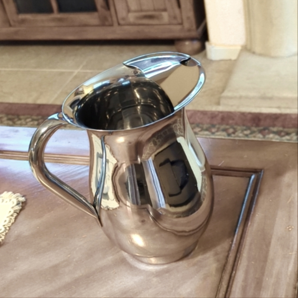 Elegant Silver Pitcher